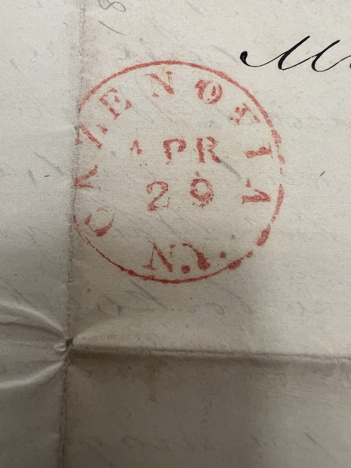 1846 Cazenovia Seminary Student Letters Helen & William Garton NY Pair# 1424 photo 7