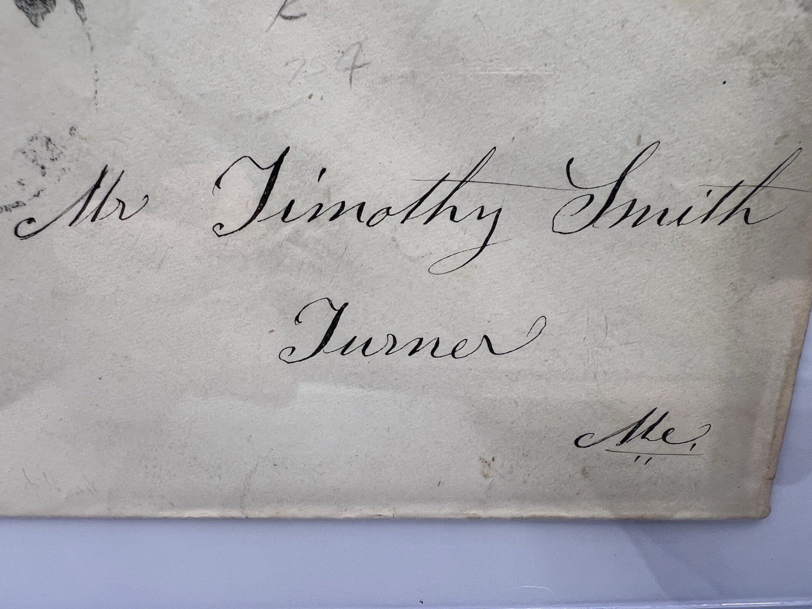 c1858-61 Bethel Maine Cover Timothy Smith Scott 26 3¢ Washington #1430 photo 3