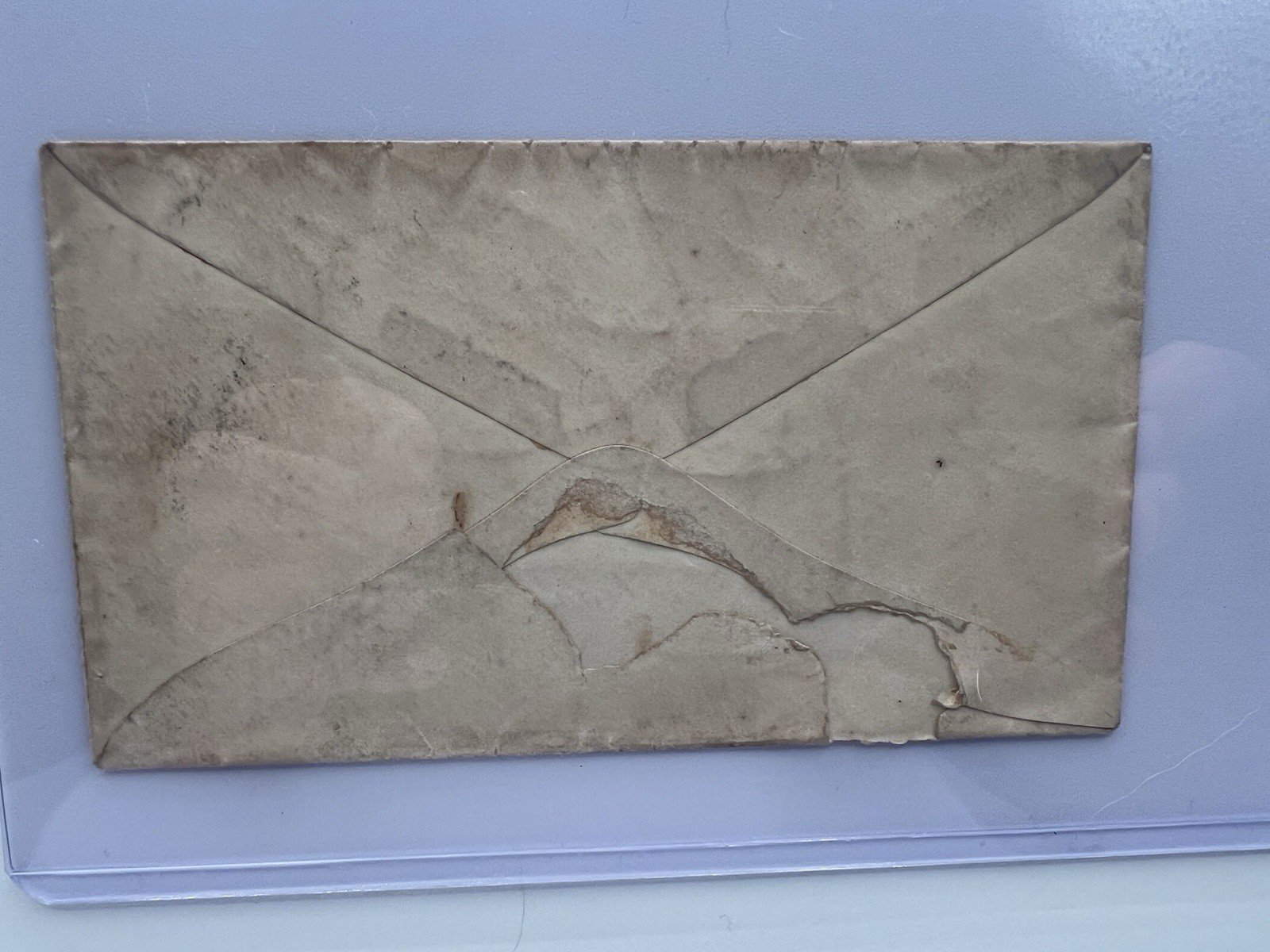 Civil War Era 3c Washington Cover Col Humphreys Elgin Kane Co Illinois #1432 photo 5