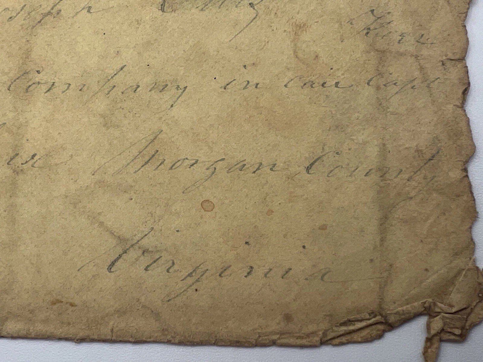 1862 Civil War Cover Clinton Iowa to Camp Chase Morgan County VA #1435 photo 7