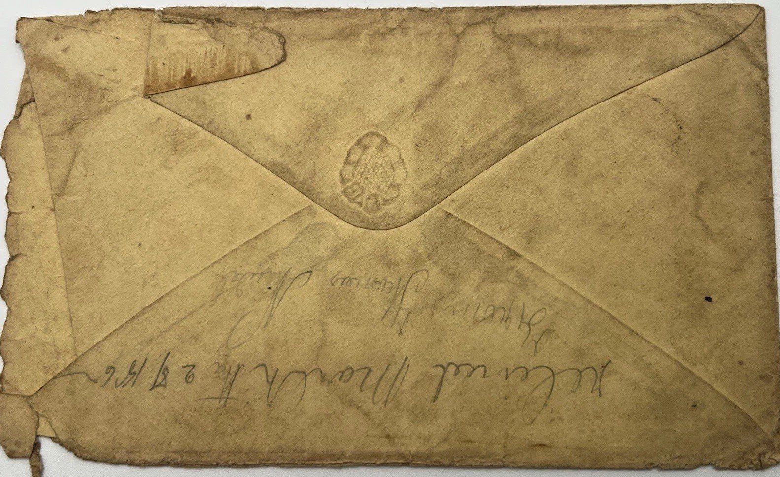 1862 Civil War Cover Clinton Iowa to Camp Chase Morgan County VA #1435 photo 8