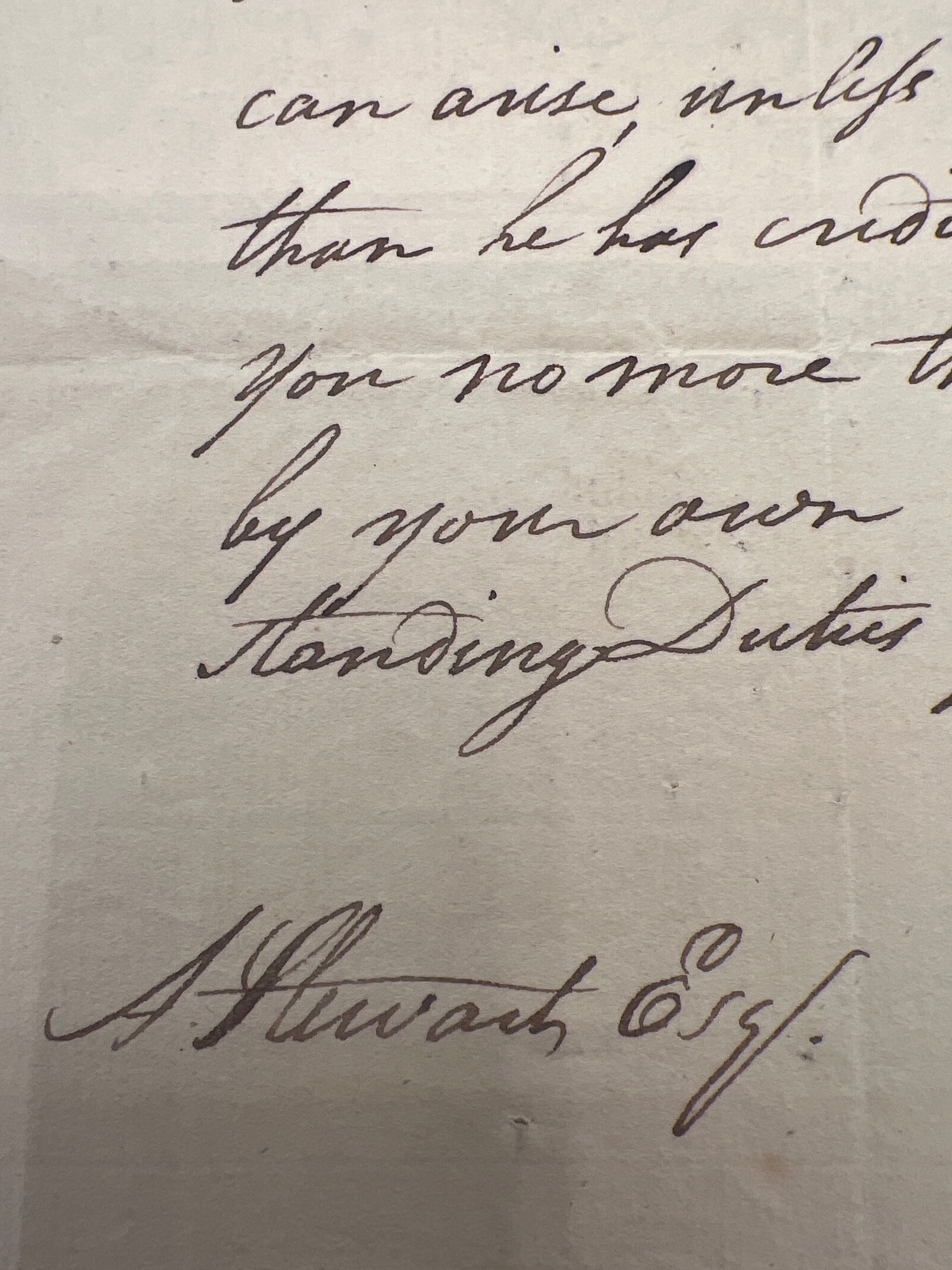 1803 Samuel Osgood Signed Letter 1st U.S. Postmaster General Naval Office #1463 photo 6