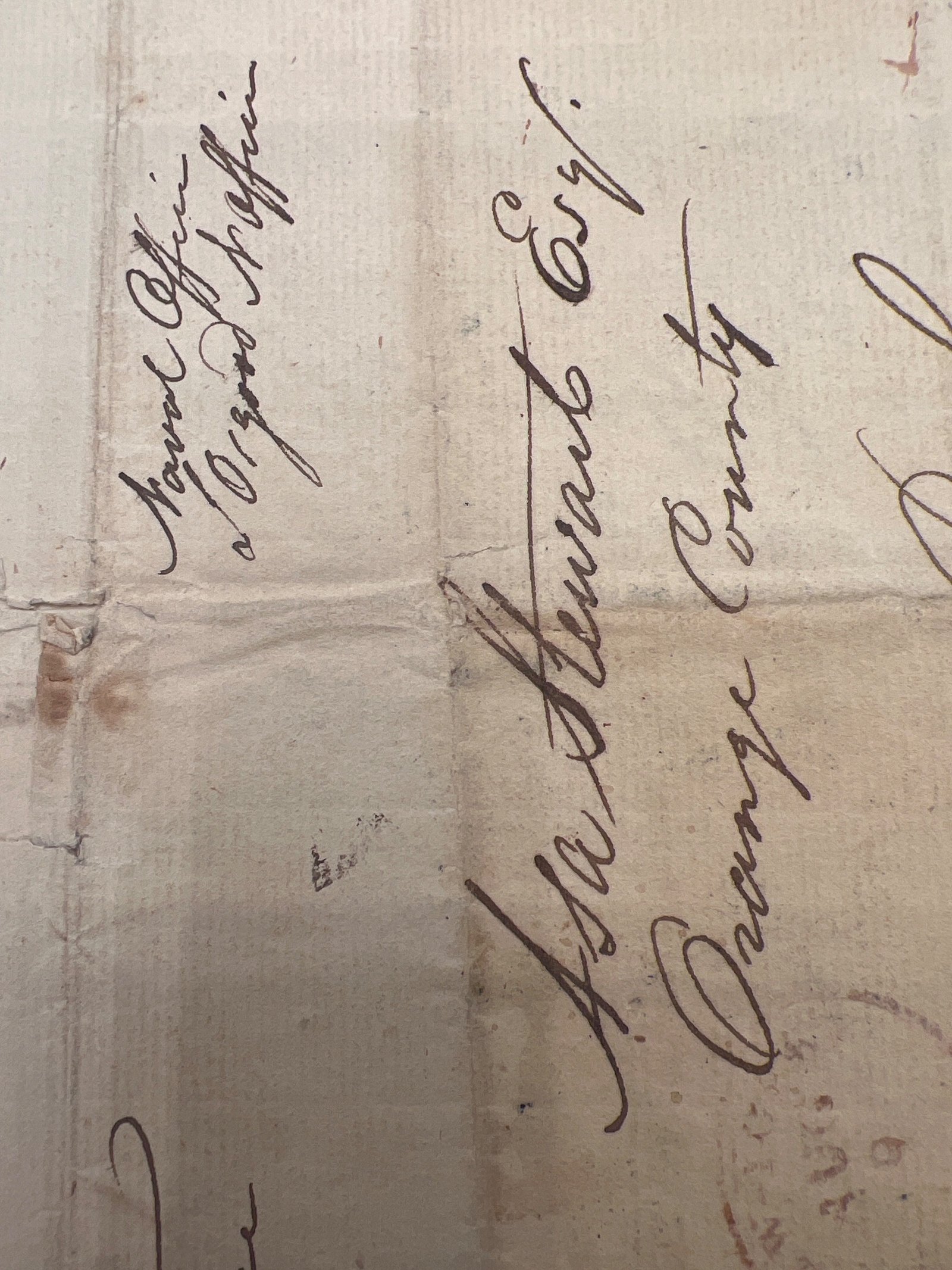 1803 Samuel Osgood Signed Letter 1st U.S. Postmaster General Naval Office #1463 photo 8