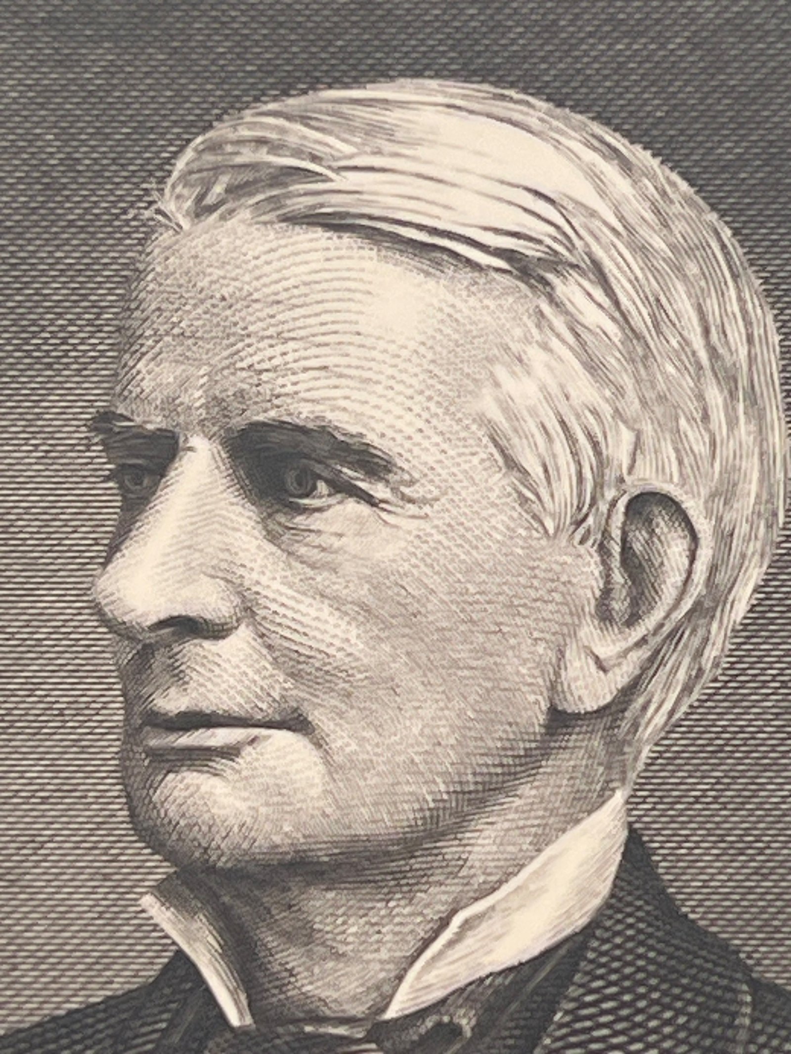 Timothy O Howe Antique Engraved Portrait US Postmaster General 1880s #1449 photo 4