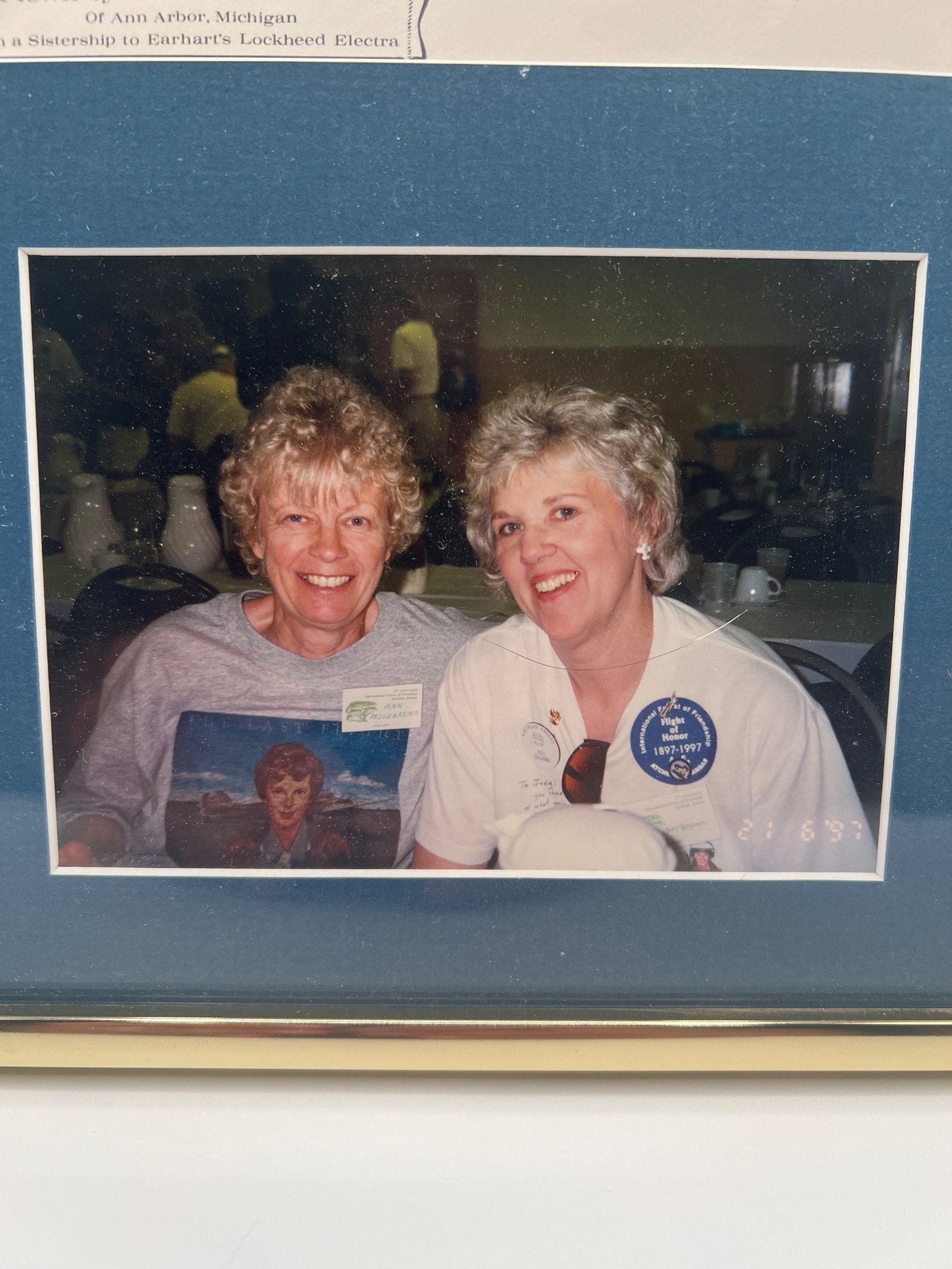 1967 Ann Pellegreno Signed Amelia Earhart 30th Anniversary Flown Cover # S142 photo 4