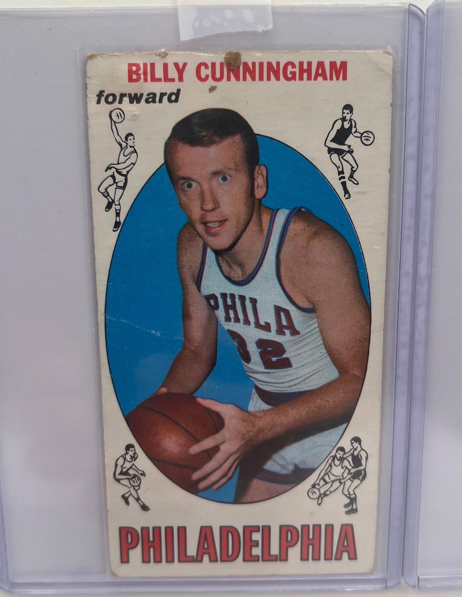 1969-70 Topps Tall Boy Basketball Lot 4 Cunningham Greer Scott Lee #1490 photo 5