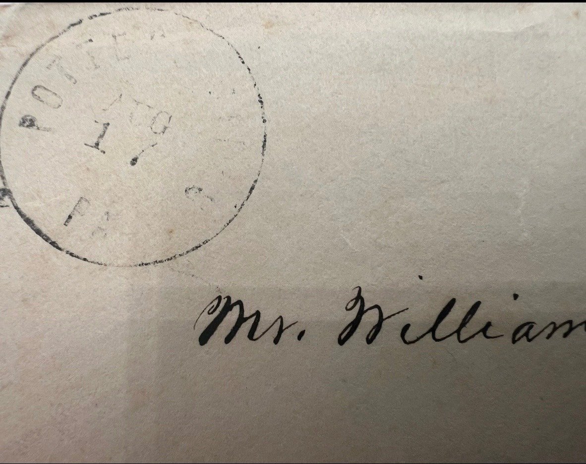 1860s Civil War Era Cover 3¢ Washington Scott 65 Maryland Postal History #1492 photo 4