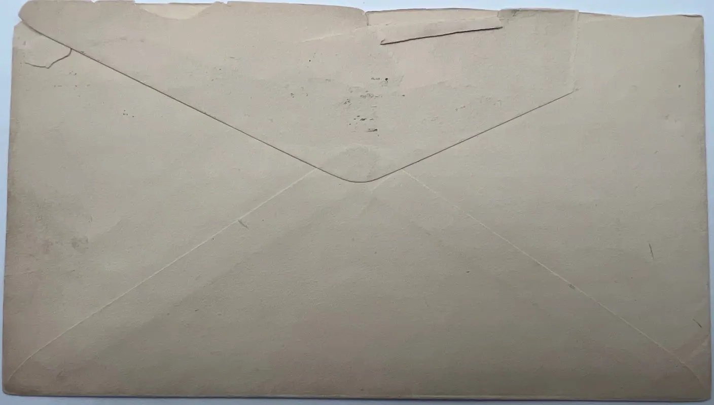 1903 Columbia Portrait Co Chicago Advertising Cover 2¢ Washington Stamp #1493 photo 8