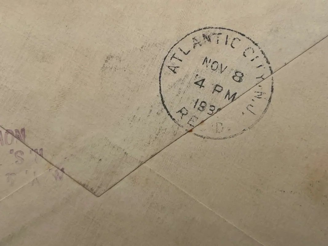 1930 Supreme Court Wilbur Friedman Harlan Stone Special Delivery Cover #1503 photo 10