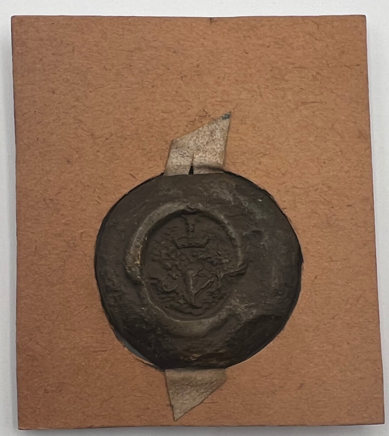 1762 Antique Du Bois Heraldic Wax Seal Koolewerff 1774 Dutch Armorial #1508 photo 7
