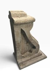 Pair of Distressed Carved Wooden Corbel Supports # #1518 photo 6