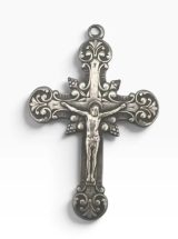 Ornate Crucifix Pendant with 84 Reverse Mark # 1517 photo 2