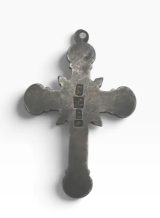 Ornate Crucifix Pendant with 84 Reverse Mark # 1517 photo 3