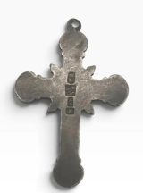 Ornate Crucifix Pendant with 84 Reverse Mark # 1517 photo 4