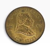 John Adams Second President of the United States Commemorative Token # #1515 photo 1
