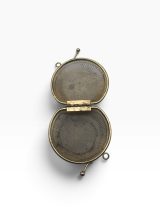 Vintage Round Metal Mesh Coin Purse with Hinged Frame # #1519 photo 4