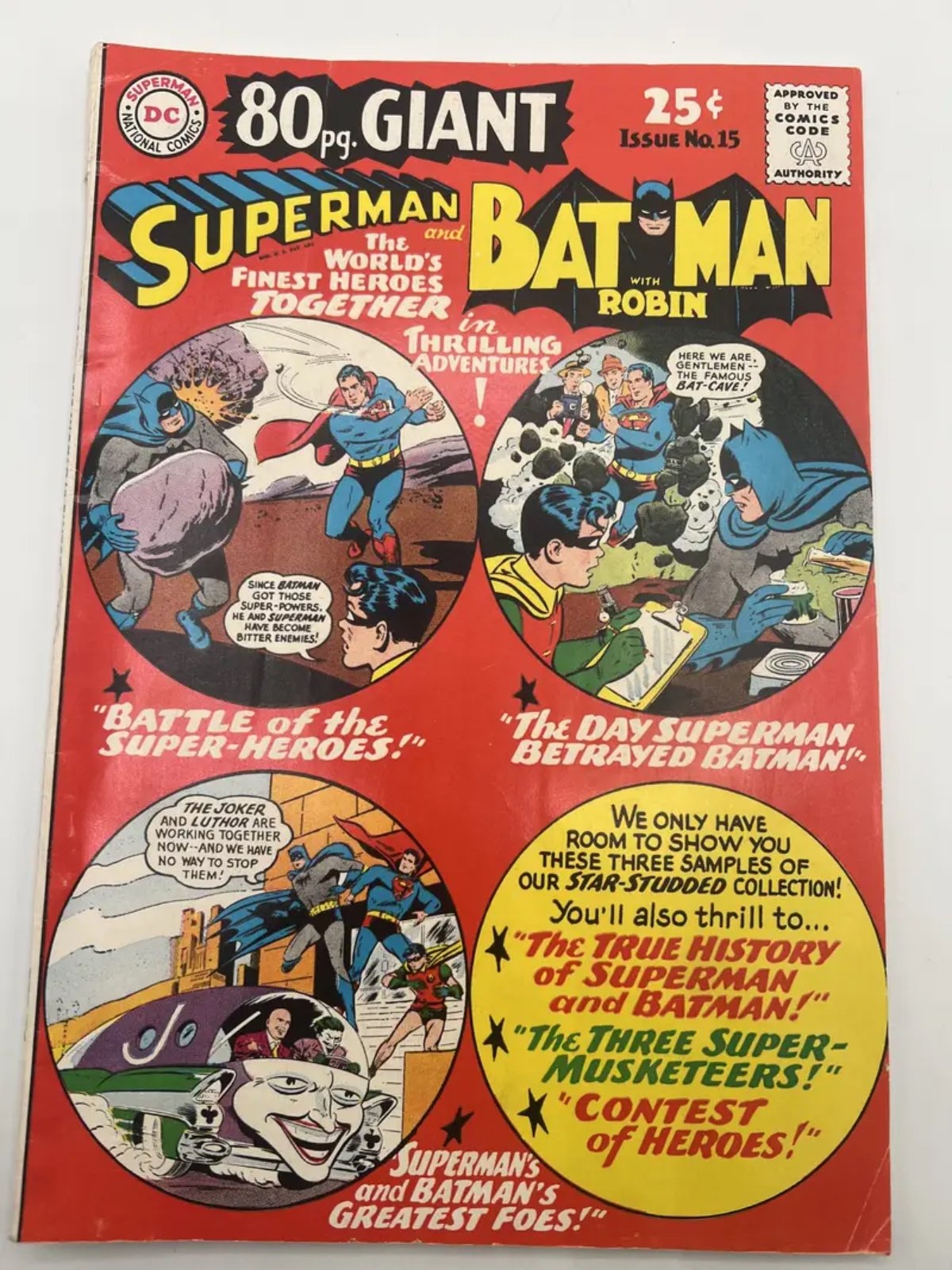 DC Superman and Batman 80-Page Giant No. 15 Comic Book # #1528