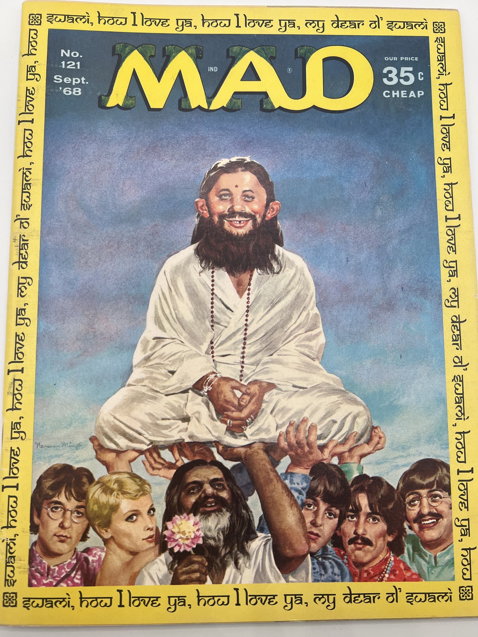 MAD Magazine No. 121, September 1968, 35-Cent Issue # #1550