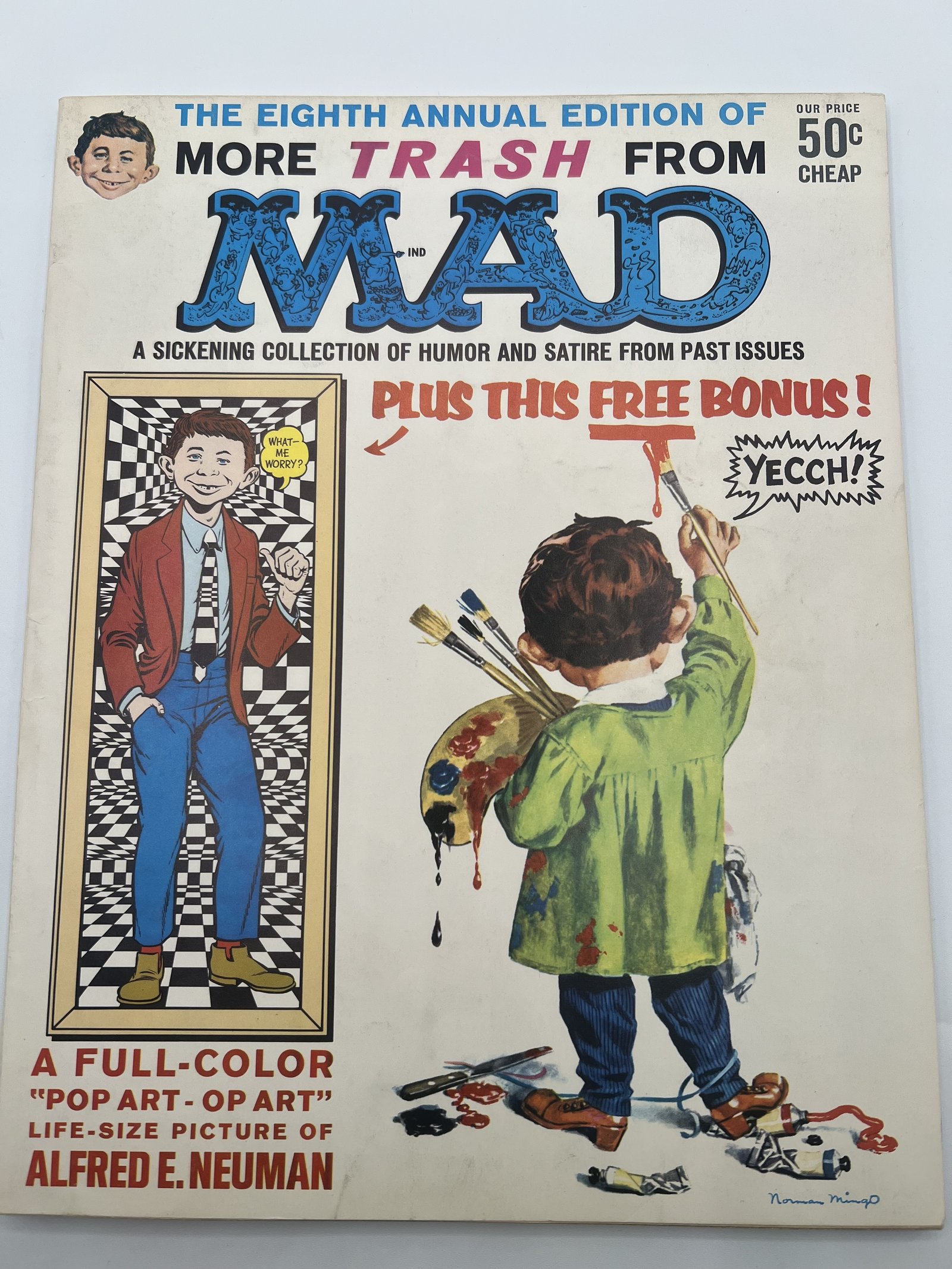 More Trash from MAD – Eighth Annual Edition, Humor and Satire Magazine # #1553