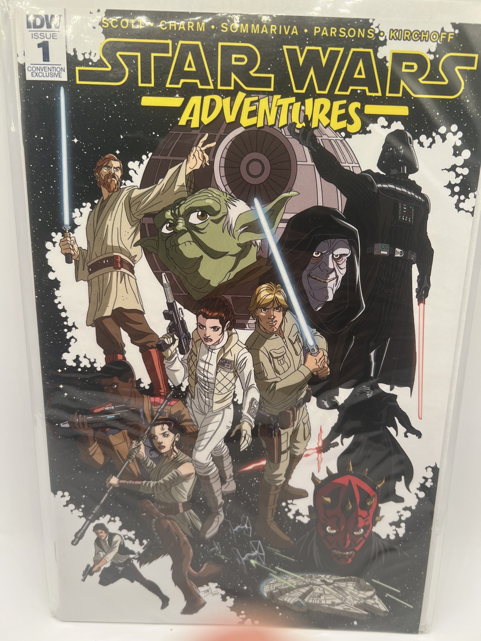 Star Wars Adventures #1 IDW Convention Exclusive Variant Comic # #1539