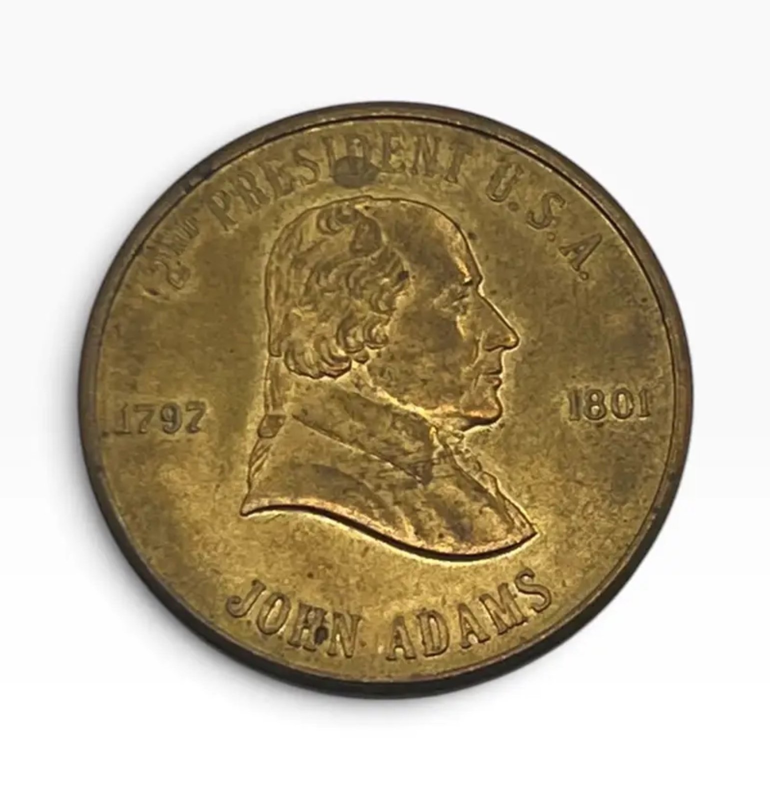 John Adams Second President of the United States Commemorative Token # #1515