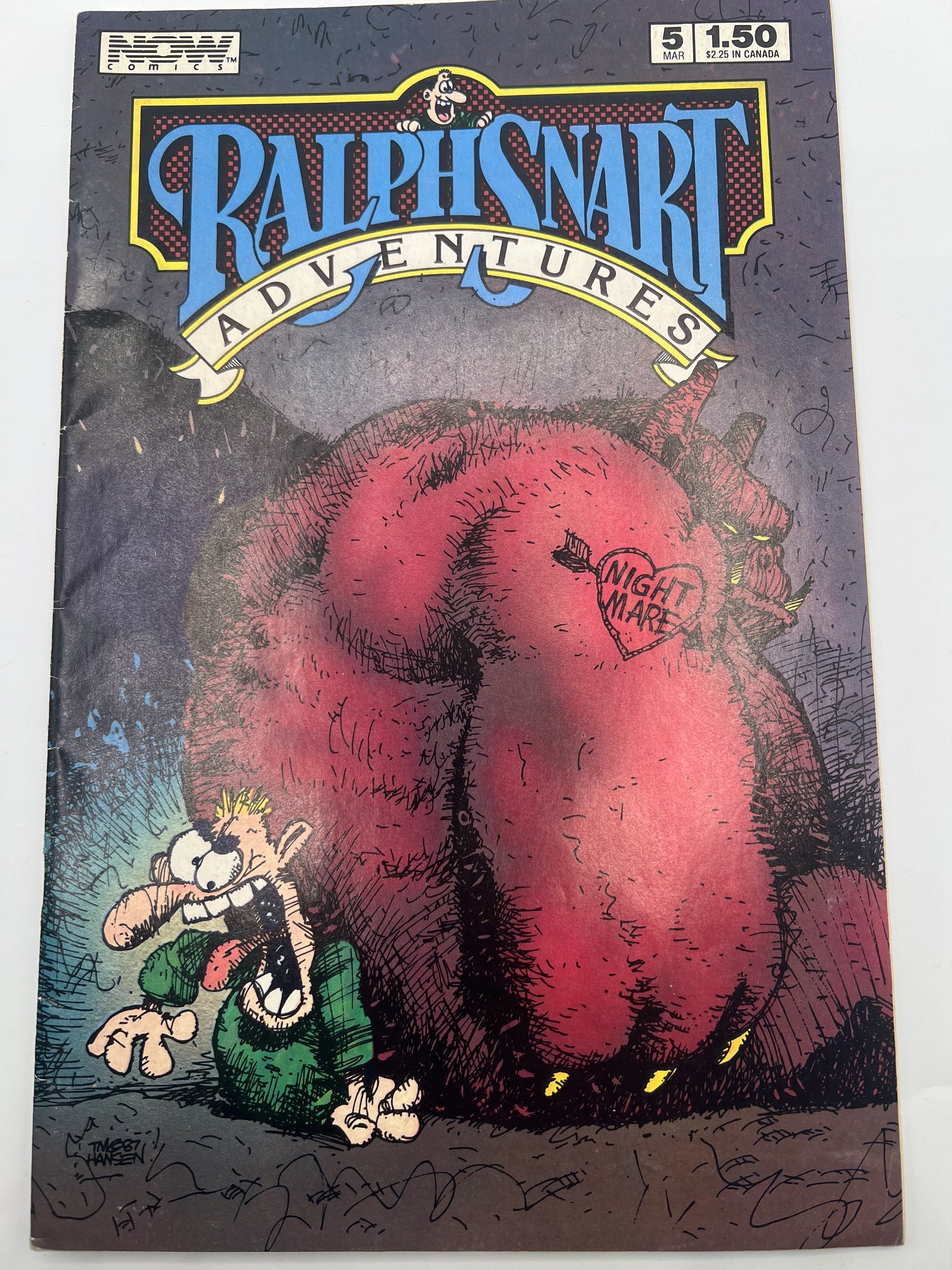 Ralph Snart Adventures #5 March Issue – NOW Comics # #1533